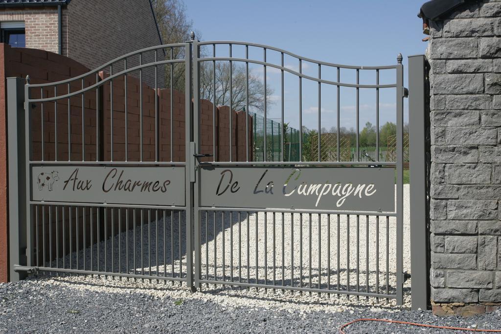 فيلا Hautrageفي Aux Charmes De La Campagne المظهر الخارجي الصورة